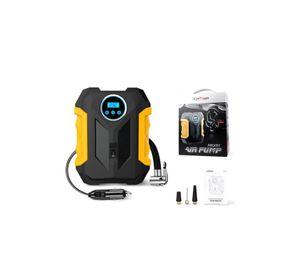 Compresor Aire Portátil Digital 12V Inflador Neumáticos Auto