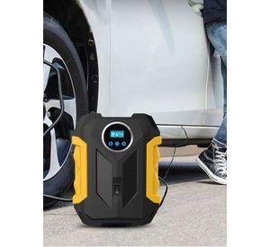Compresor Aire Portátil Digital 12V Inflador Neumáticos Auto