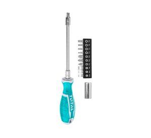 Juego destornillador flexible 12 piezas