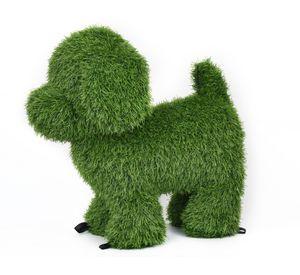 Figura decorativa pasto sintético Perro 42x23x45 cm