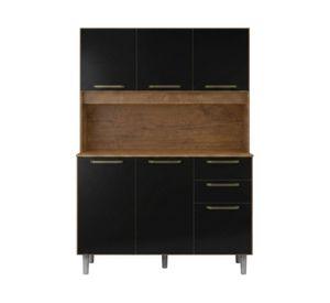 Mueble cocina alacena 8240602280 canela/negro