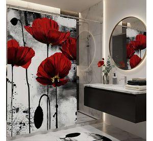 CORTINA DE BAÑO PREMIUM MAS FORRO 180X180 CM CB31