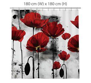 CORTINA DE BAÑO PREMIUM MAS FORRO 180X180 CM CB31