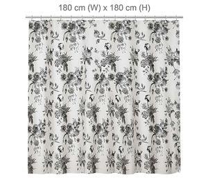 CORTINA DE BAÑO PREMIUM MAS FORRO 180X180 CM CB33