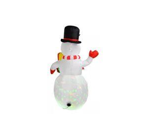 Muñeco de Navidad Houzer mkz-munenieve150 multicolor 150 cm x 65 cm x 100 cm