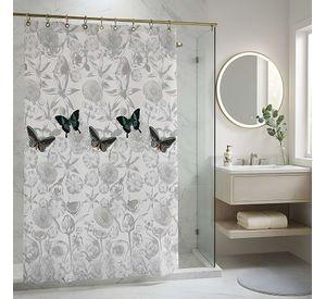 CORTINA DE BAÑO PREMIUM MAS FORRO 180X180 CM CB32