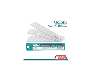 Repuesto para Cuchillo Cartonero Total THT519112 18 mm Pack de 10 Hojas SK5