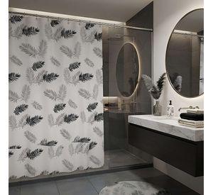 CORTINA DE BAÑO PREMIUM MAS FORRO 180X180 CM CB23