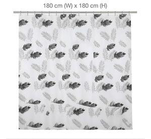 CORTINA DE BAÑO PREMIUM MAS FORRO 180X180 CM CB23
