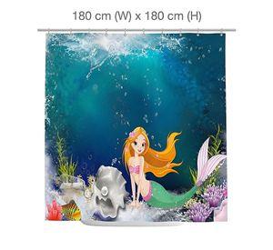 CORTINA DE BAÑO PREMIUM MAS FORRO 180X180 CM CB30