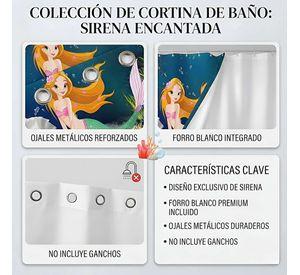 CORTINA DE BAÑO PREMIUM MAS FORRO 180X180 CM CB30