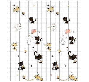 CORTINA DE BAÑO PREMIUM MAS FORRO 180X180 CM CB27