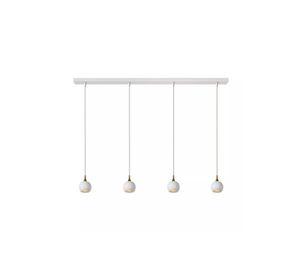LAMPARA COLGANTE METAL FAVORI BLANCO 4xGU10