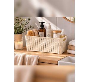 Canastilla Canasta Organizadora Multiusos Rattan 5.5 Litros