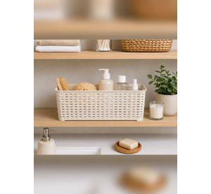 Canastilla Canasta Organizadora Multiusos Rattan 5.5 Litros