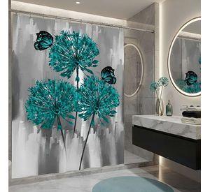 CORTINA DE BAÑO PREMIUM MAS FORRO 180X180 CM CB24