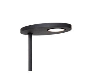 LAMPARA DE PIE ORTOLAN NEGRO LED DIMEABLE 12W CCT 2700K/4000K