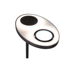 LAMPARA DE PIE ORTOLAN NEGRO LED DIMEABLE 12W CCT 2700K/4000K