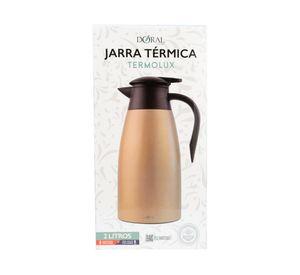 Jarra térmica Termolux dorado 2 litros