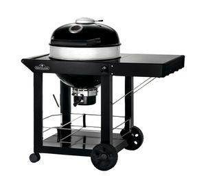 Parrilla a carbón PRO22K con carro negro