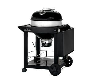 Parrilla a carbón PRO22K con carro negro