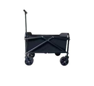 CARRITO PLEGABLE RUEDAS GRANDES 100KG PARA COMPRAS JARDIN Y CAMPING