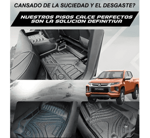 Pisos Calce Perfecto Para Mitsubishi l200 2019 Al 2023 #338