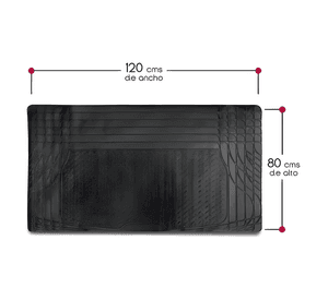 Alfombra Cubre Maletero De Goma Para Autos y SUV Universal