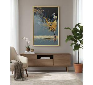 Cuadro Decorativo Arte Abstracto Elegancia Adorno Pared Jhn