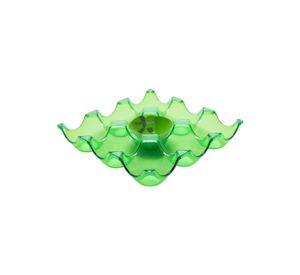 Set de 3 bandejas para huevos verde