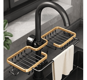Rejilla De Aluminio Para Fregadero De Cocina Color Dorado