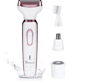 Maquina Depiladora Portatil Recargable Mujer Waterproof 4 en 1
