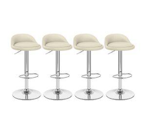 Pack 4 Sillas Piso Bar Taburete