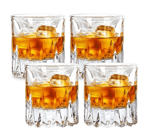 Set 4 Vasos Whisky Estilo Clasico Crystal Glass 200ml M146