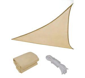 TOLDO VELA DE LONA 5 X 5 X 5 TRIANGULAR PARA SOMBRA PARASOL