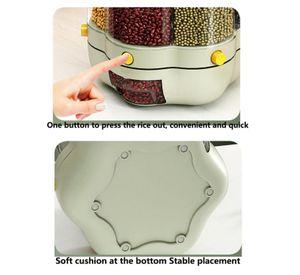 Dispensador De Granos Cereales Nueces Giratorio Cocina