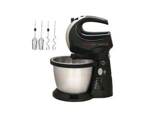 Batidora De Pie Sindelen B-5300 Negra Y Acero