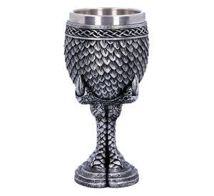 Copa Caliz 3D Dragon garra con escamas gray squama