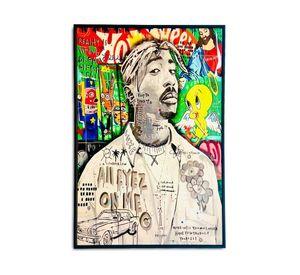 Cuadro Mural Vidrio Tupac
