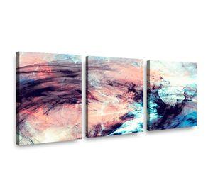 Canvas trio Abstract l 70x50cm.