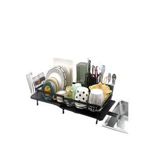 ESCURRIDOR PLEGABLE DE ACERO INOXIDABLE PARA AHORRAR ESPACIO