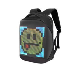 Mochila Inteligente con Pantalla LED y Power Bank Expresa Tu Estilo