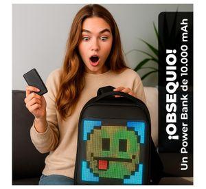 Mochila Inteligente con Pantalla LED y Power Bank Expresa Tu Estilo