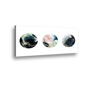 Canvas Circle - 90x45 cm