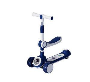 Scooter 2 En 1, Rueda Con Luz Y Sonido, Spaceman Azul
