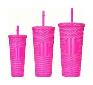 Pack De 3 Vasos Tumbler Tipo Starbucks Con Bombilla Y Tapa