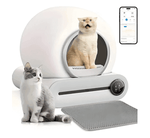 Arenero Robot Automático Para Gatos 2.0 Wifi Color Blanco Generac