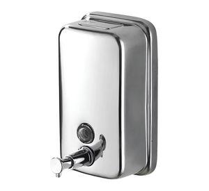 DISPENSADOR JABON ACERO INOXIDABLE 800ML DE PARED