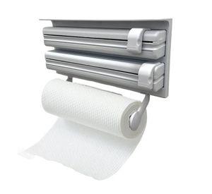 Dispensador Triple De Papel Para Cocina Despachador 3 En 1