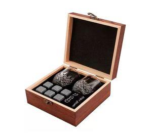 Set Para Whisky 2 Vasos De Cristal